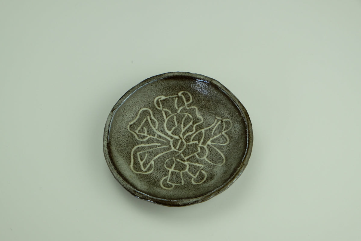 常滑小皿 鯉江 明 薪窯 焼締小皿 #246B | MWL STORE