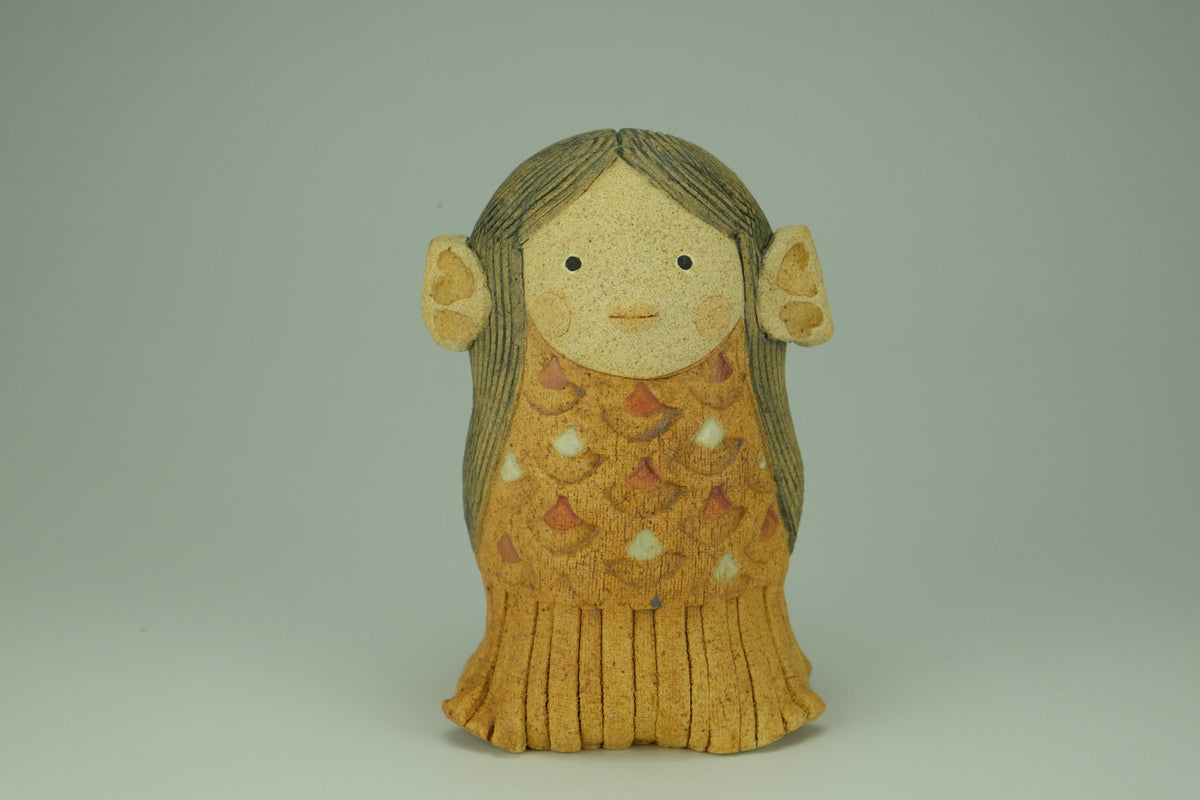 アマビエ（青） – 常滑焼 Official Online Store